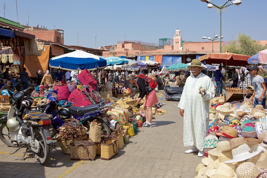 Marokko Essaouira Marrakesh Essaouira Djemaa el Fna_foto_af_ Bent_Andreassen