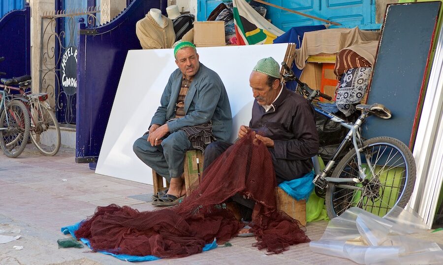 Marokko Essaouira Marrakesh Essaouira fishermen_foto_af_ Bent_Andreassen